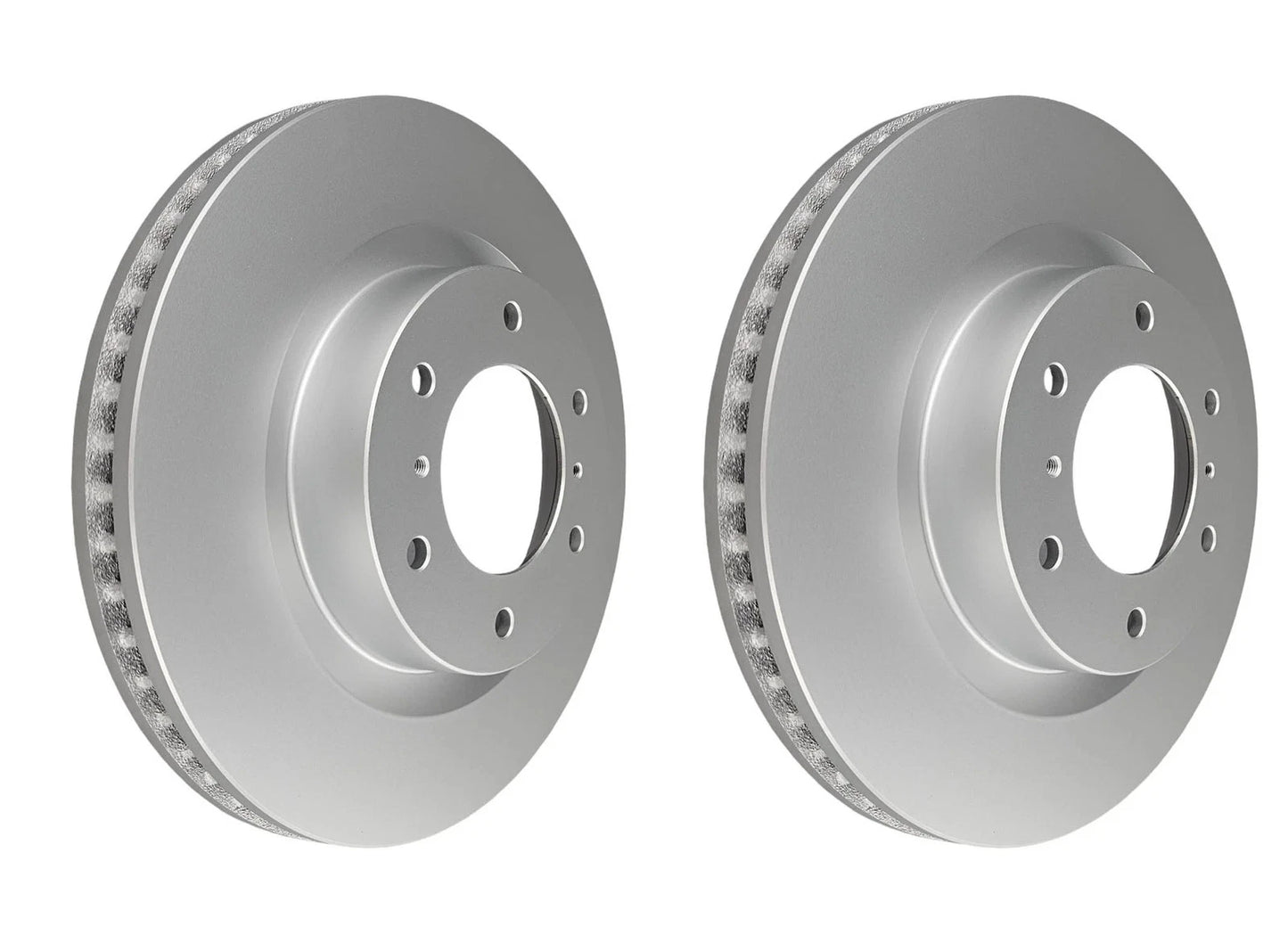 Pair Front Brake Disc Rotors for Mitsubishi Pajero (2006–2015)