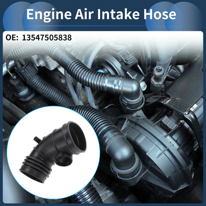 Set of 1 Engine Air Intake Hose for BMW 530i (2001–2003) No. 13547505838 Rubber