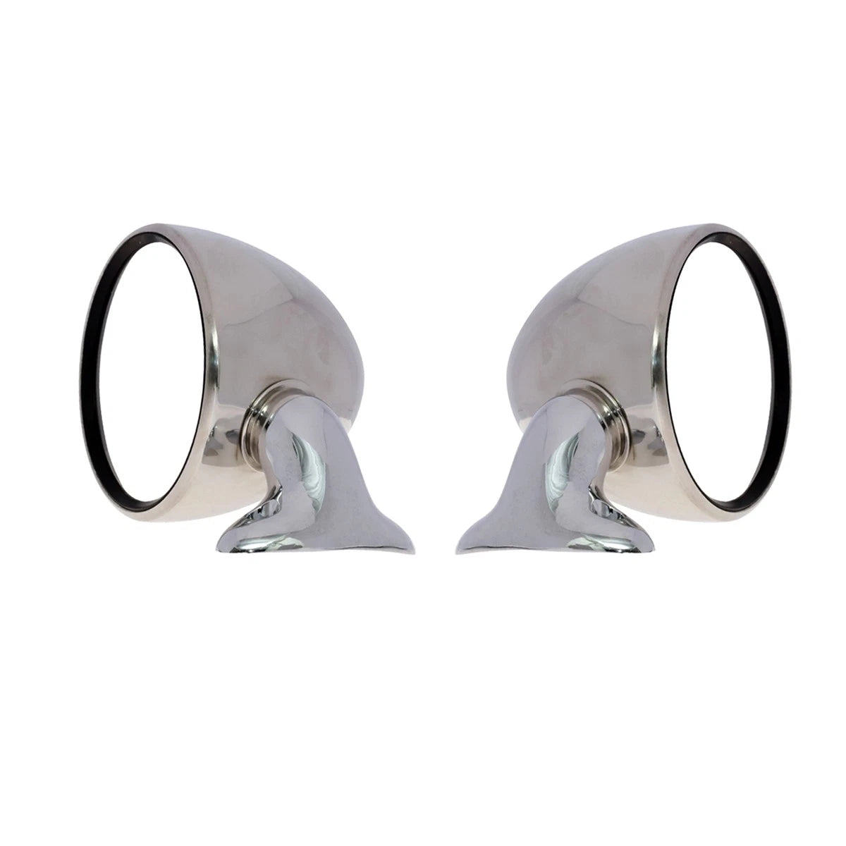 Chrome Stainless Steel Fender Door Mirror for BMW M1 (1975–1980)