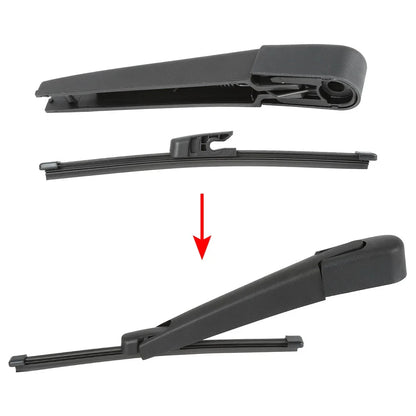 Rear Windshield Wiper Blade Arm Set 230mm for Hyundai Veloster (2011-2018)