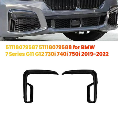Front Bumper Grille Trim Cover for BMW 7 Series G11 G12 750i (2019–2022)