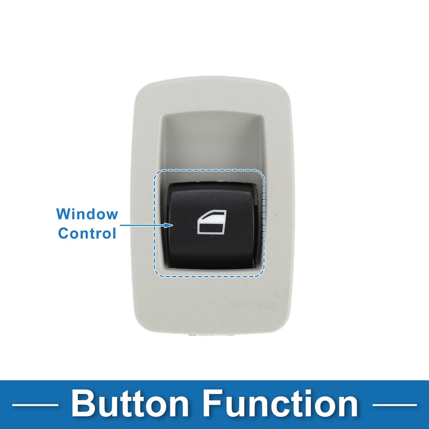 Power Window Switch for BMW 525i 2.5L L6 Gas (2004-2005)