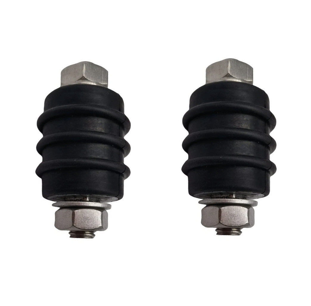 Set of 2 Upper Front Motor Mounts for Johnson Evinrude Outboards (20-35)