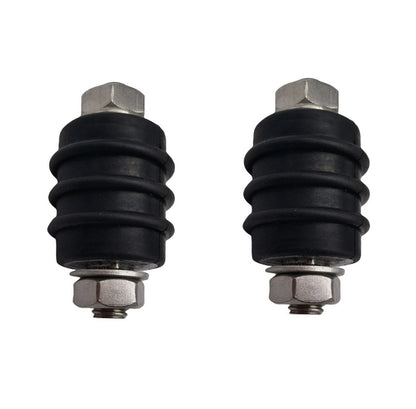 Set of 2 Upper Front Motor Mounts for Johnson Evinrude Outboards (20-35)