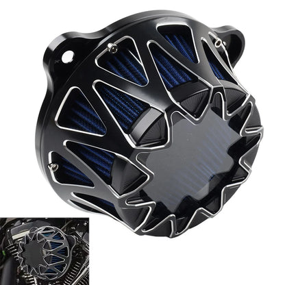 10.5" Pullback Handlebar Risers Clamps for Harley Dyna Softail Sportster (1")