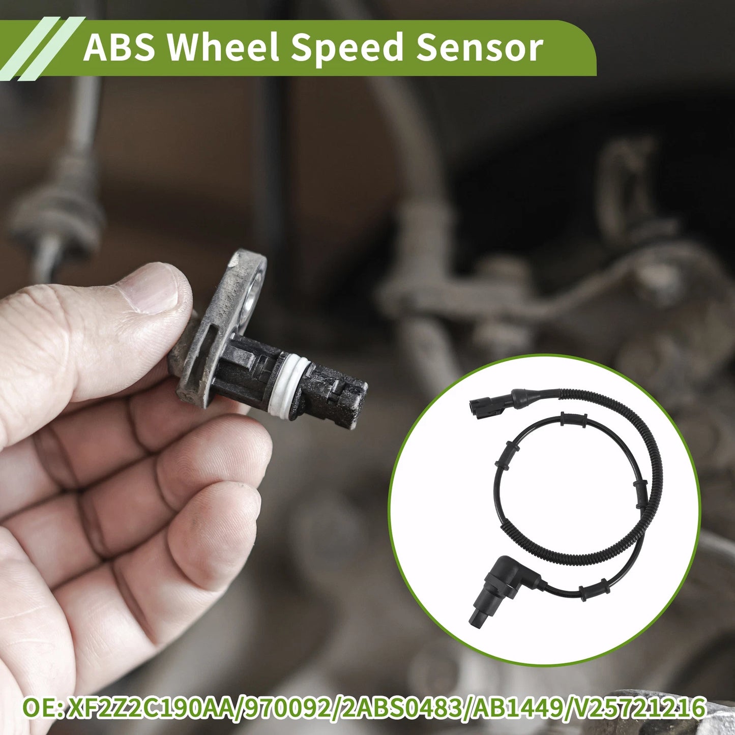 ABS Wheel Speed Sensor for Ford Windstar (1995–2003) No.XF2Z2C190AA/970092