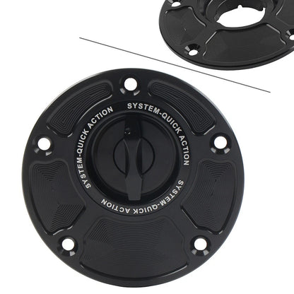 Keyless Fuel Gas Tank Cap for Yamaha YZF-R1 YZF-R6 YZF-R3 (2000–2025)
