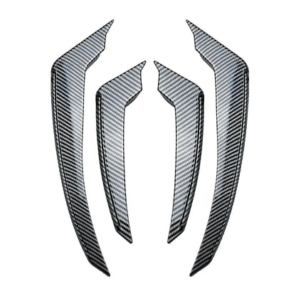 Front Bumper Side Fin Canards Splitter for Alfa Romeo Stelvio (2017–2025)