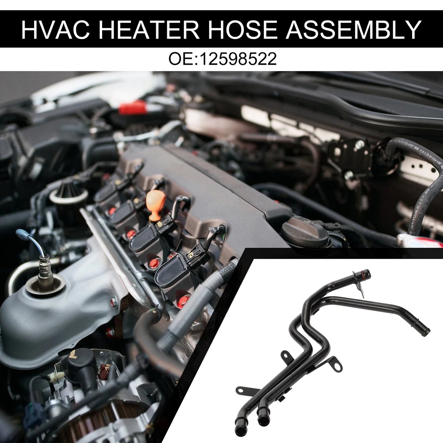 HVAC Heater Hose Assembly for Chevrolet Impala (2006-2011)