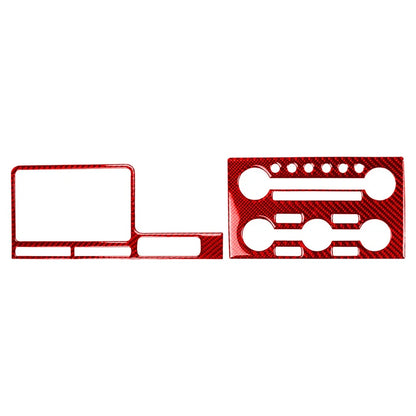 Carbon Fiber Gear Shift Knob Cover Trim for Nissan GTR R35 (2008–2016) Red