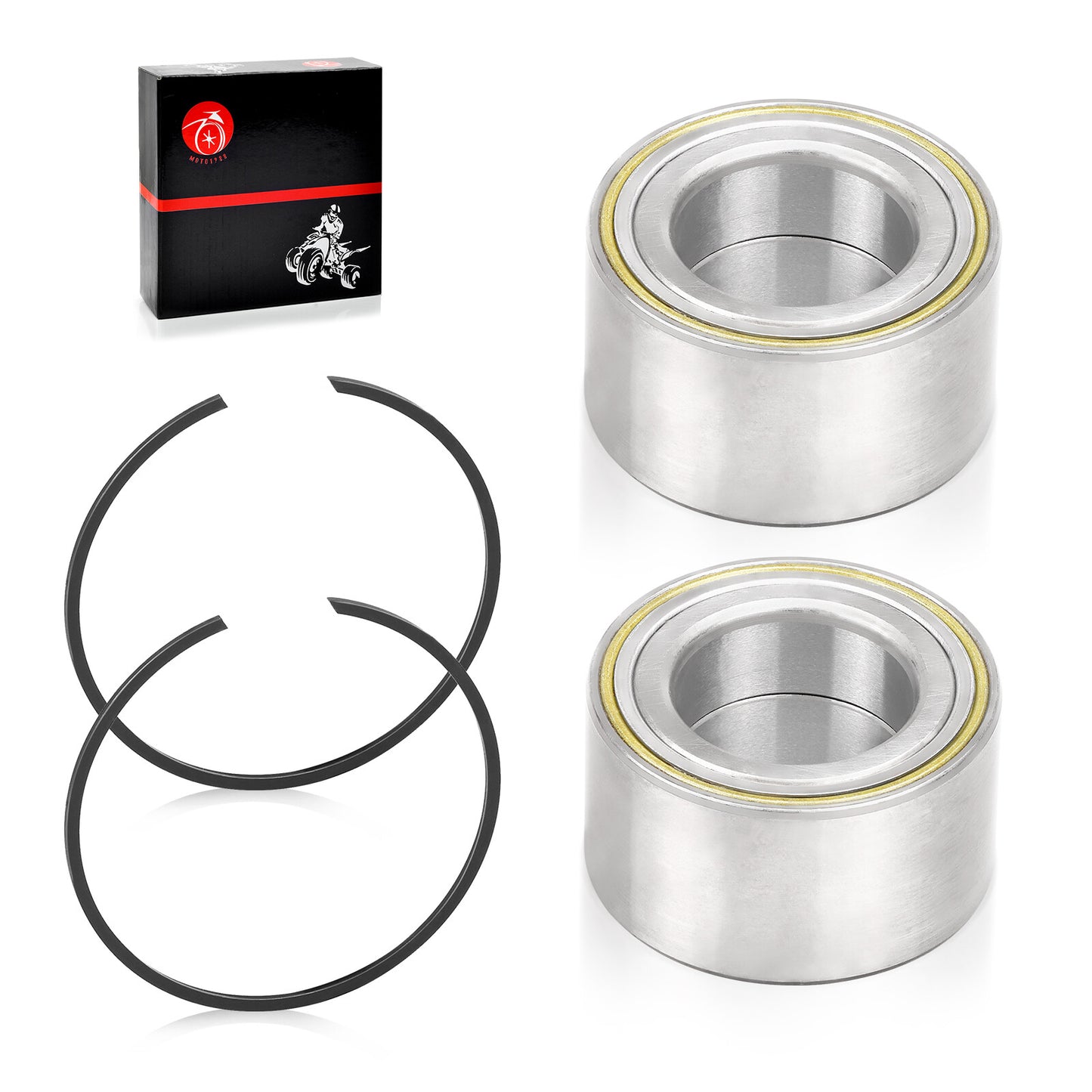 Front & Rear Wheel Bearings for Can-Am Maverick X3 Max Turbo (2017–2018)
