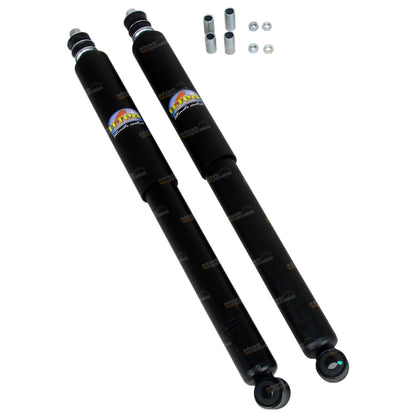 2 Rear Gas Shock Absorbers for Toyota RT104 Corona Sedan (1974–1979)