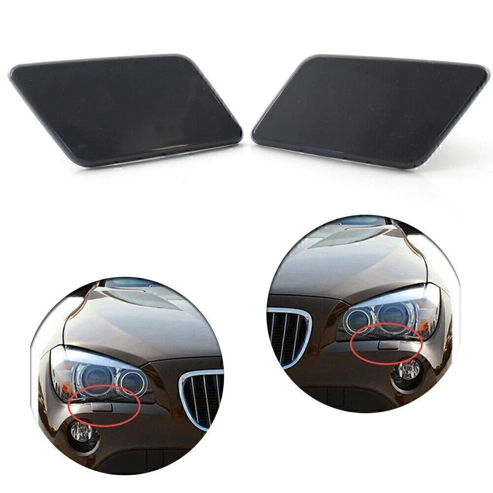 2X Chrome Rear Trunk Wiper Nozzle Cover Trim for BMW X3 (2018)