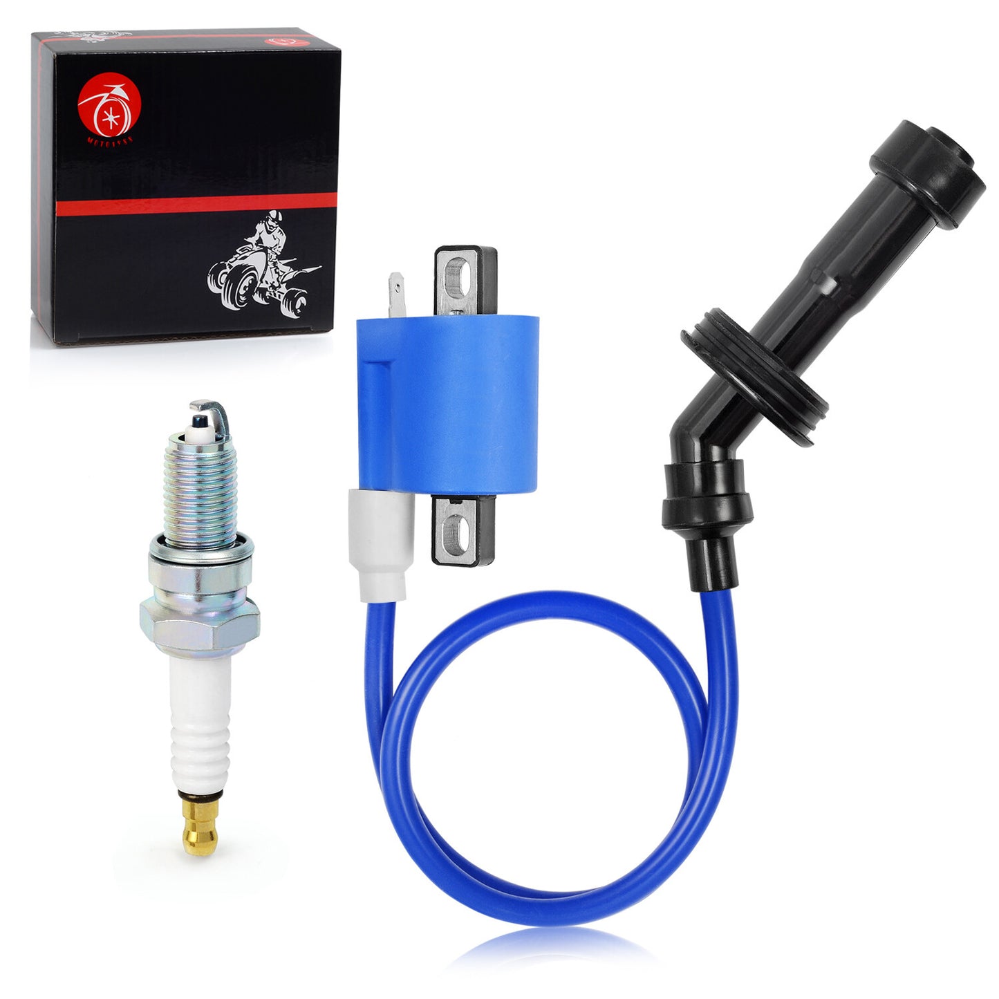 Ignition Coil Spark Plug Cap for Yamaha Raptor 660R (2002–2004)