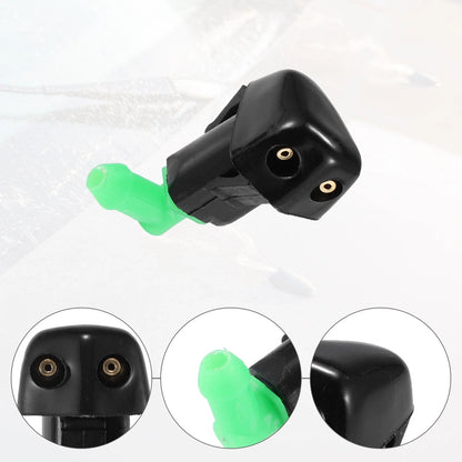 Windshield Wiper Washer Nozzle Spray Jet for Honda Accord  - 2 x Black