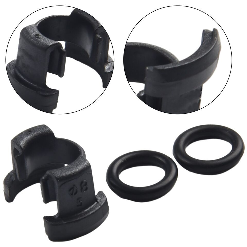 Set of 4 A/C Condenser Hard Line Lock Clamp Clips for Toyota