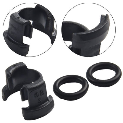 Set of 4 A/C Condenser Hard Line Lock Clamp Clips for Toyota