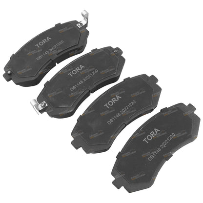 Set of 4 Front Disc Brake Pads for Nissan Cefiro (1990–1992)