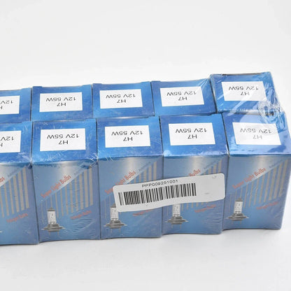 H7 10pcs Yellow Halogen Headlight Lamp Bulb Hi/Low Beam DC12V AU for Cars