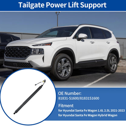 Rear LH Tailgate Power Lift Support for Hyundai Santa Fe (2021–2023) No. 81831S1600