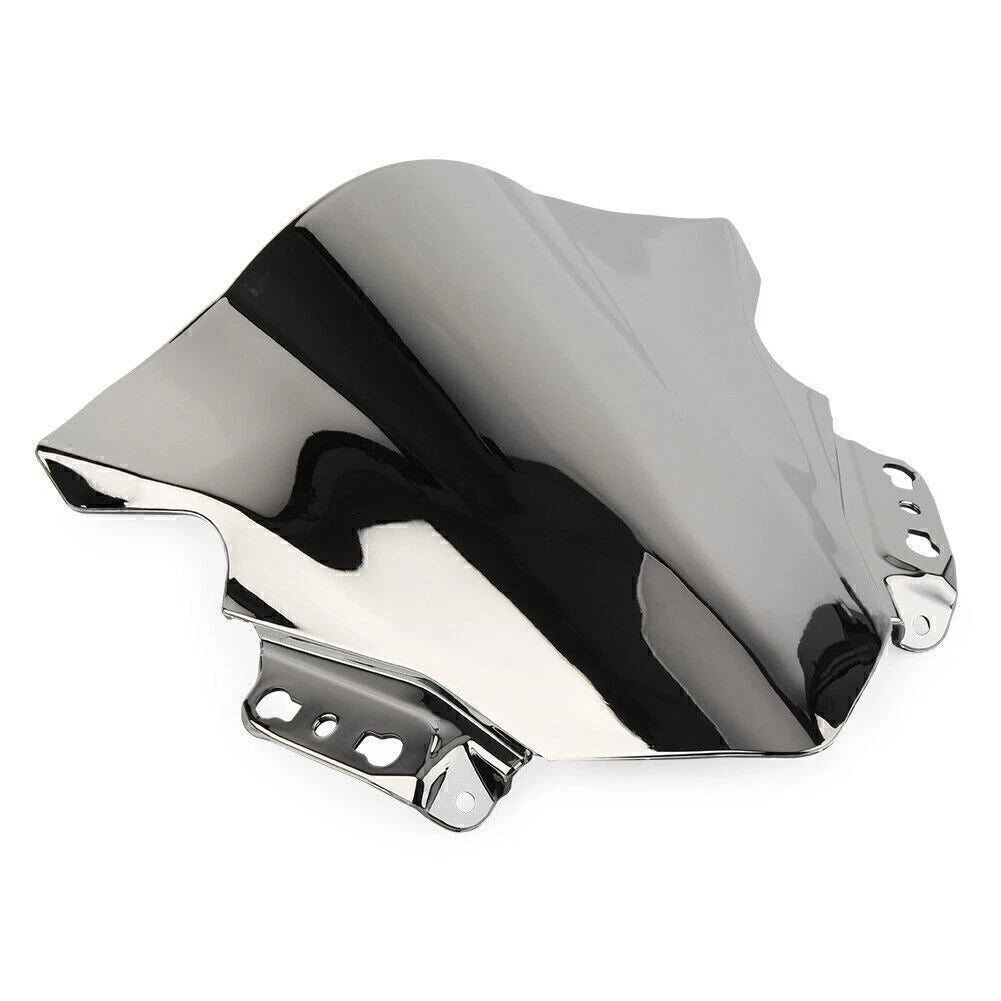 Double Bubble Windshield for Kawasaki Ninja 250SL (2014–2017) Silver