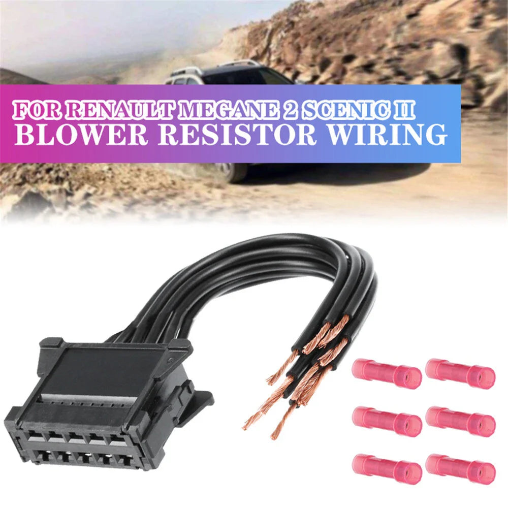 Heater Blower Fan Resistor Wiring Harness for Renault Clio (2005-2016)