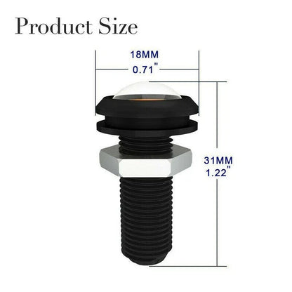 8pcs LED Amber Grille Lighting for Truck