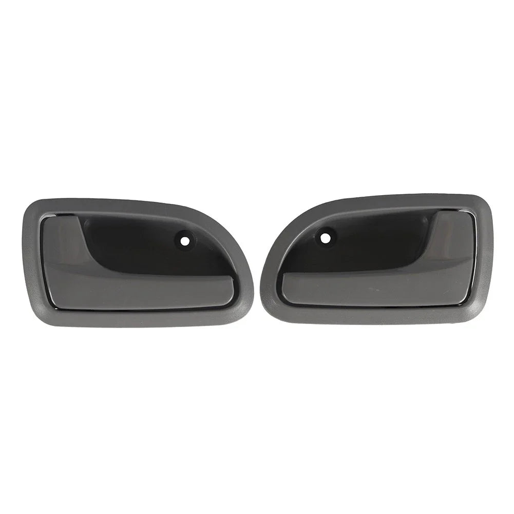 Gray Inside Door Handle Pair for Kia Picanto Morning (2008-2010)