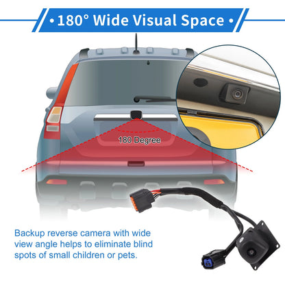 Rear View Camera for Hyundai Genesis Sedan (2015–2020) 120-180°