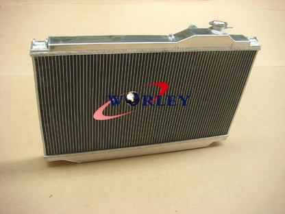 Aluminum Radiator with Fans for Toyota Supra JZA80 Turbo (1993–1998)