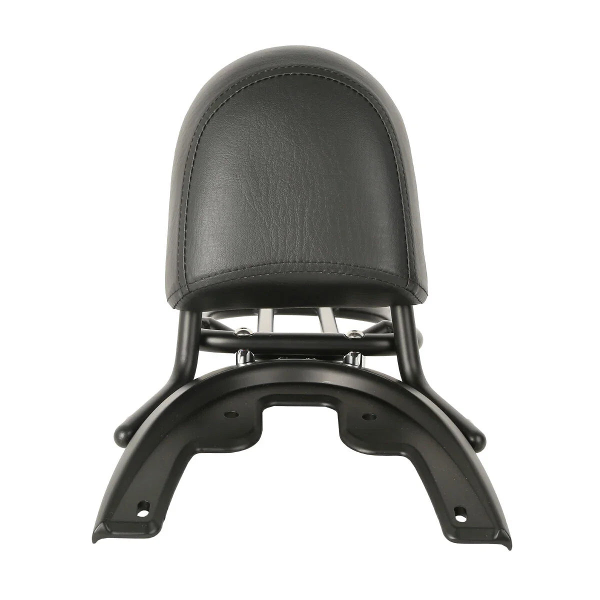 Black Backrest Sissy Bar w/ Rack for Harley V-Rod VRSCA (2002-2006)