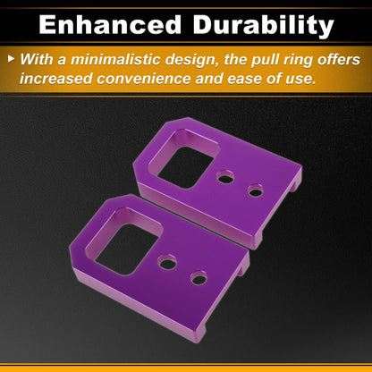 Tow Bars for Toyota Tacoma (2024–2026) - Front Tow Hook, Purple