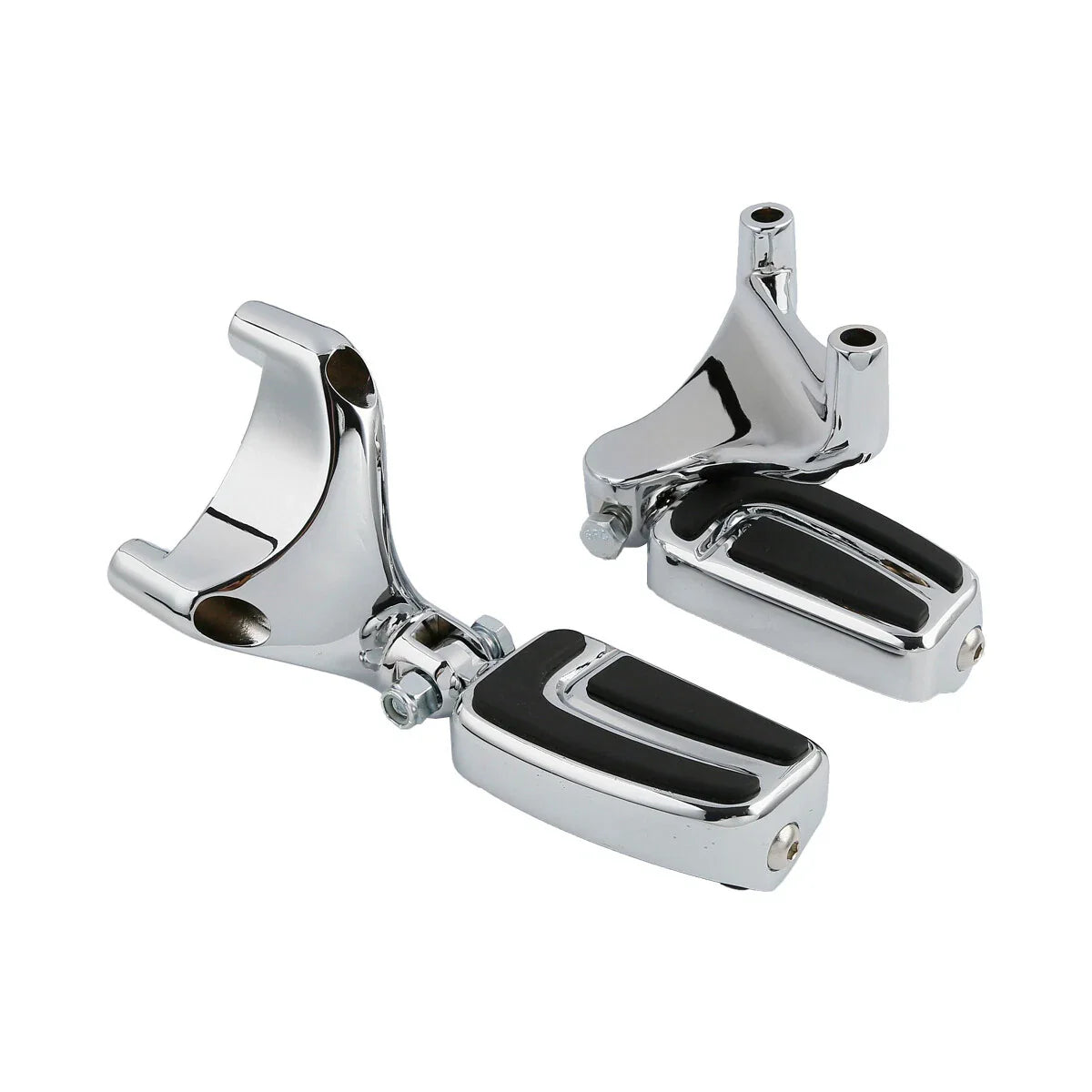 Chrome Rear Passenger Footpeg Pegs for Harley Sportster XL 883 1200 (2004-2013)