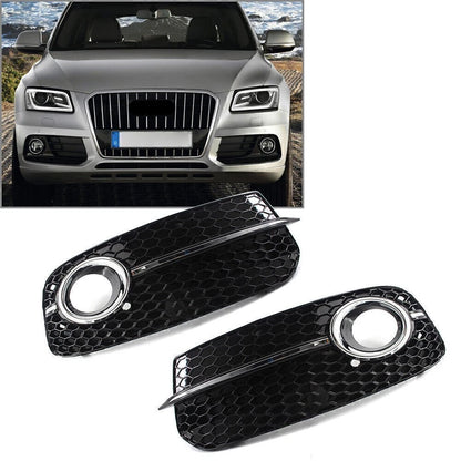 Front Bumper Fog Light Grille Cover for Audi Q5 (2018–2022) 80A807679D