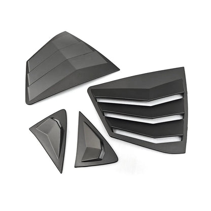 Rear Window Vent Louver Covers for Toyota Camry