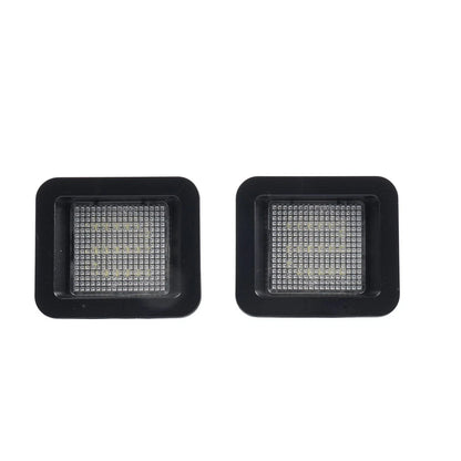 2X ABS Rear License Plate Light Lamp for Ford F150 (2015–2023)