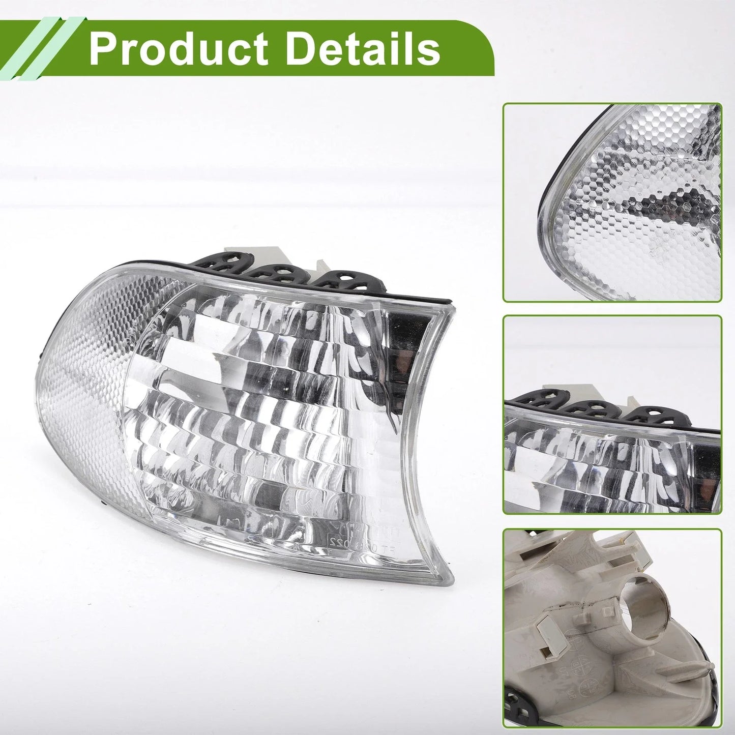 Right Corner Signal Light Cover 1 Pc for BMW 7 Series (1999-2001)
