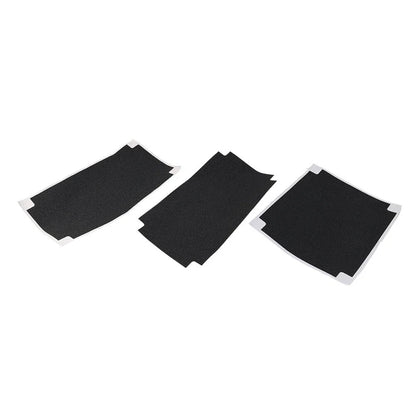 3 x PVC Leather Side Top Rear Case Pad Covers for BMW R1200GS R1250GS (2013-2023)
