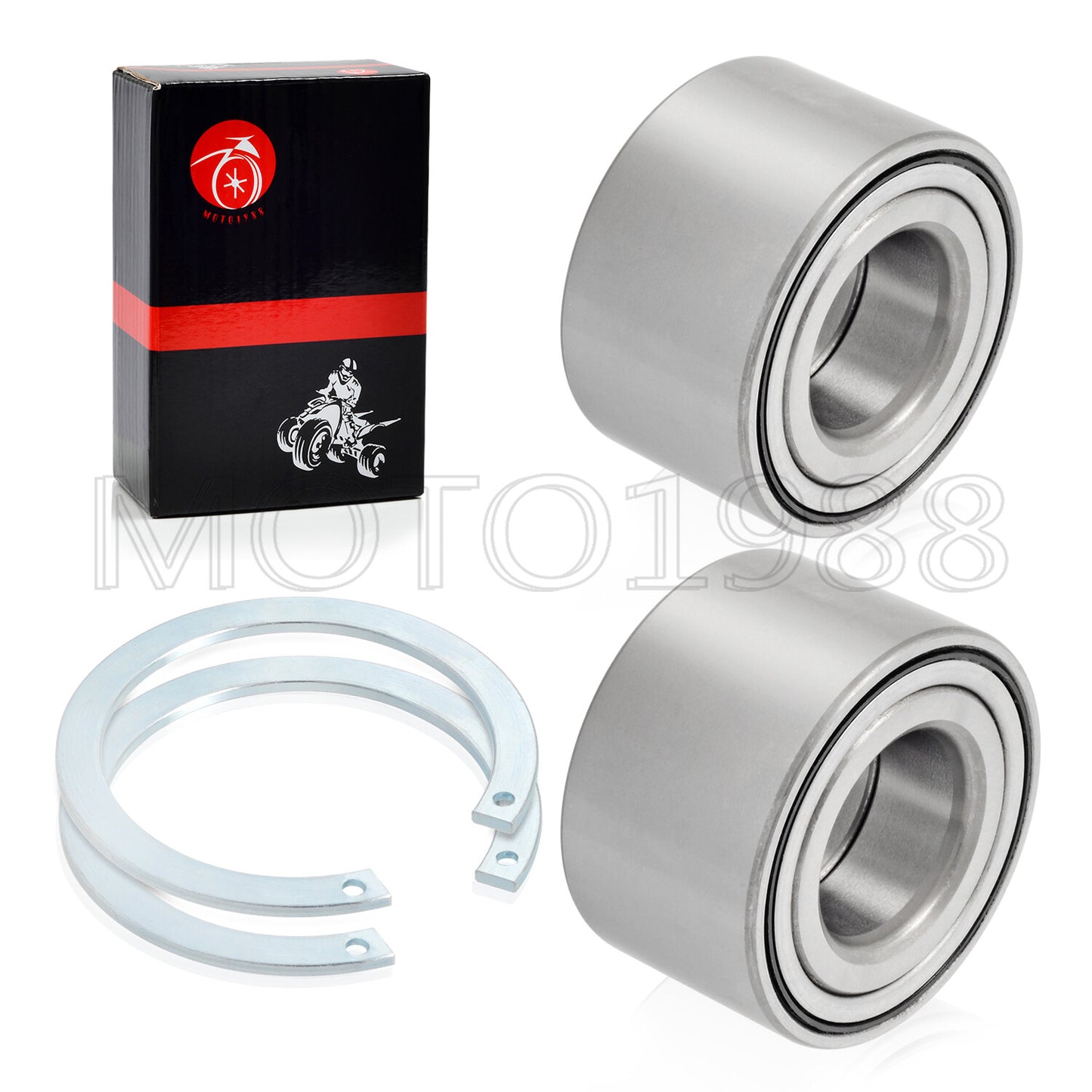 Front Wheel Bearings with Circlip for Honda Foreman 520 (2020–2024)