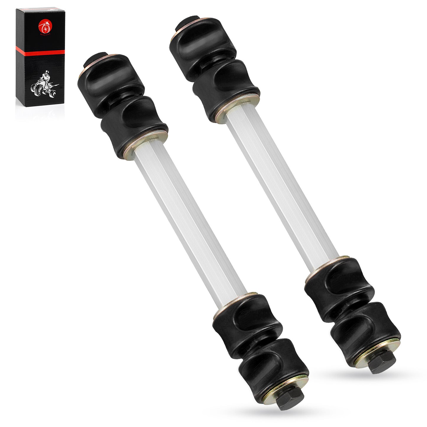 2 Rear Stabilizer Linkage Rods for Polaris Ranger 500 (2005–2009)