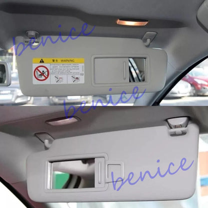 Pair Front Sun Visor Panel Makeup Mirror for Jetta Golf MK7 T-Cross Passat B8