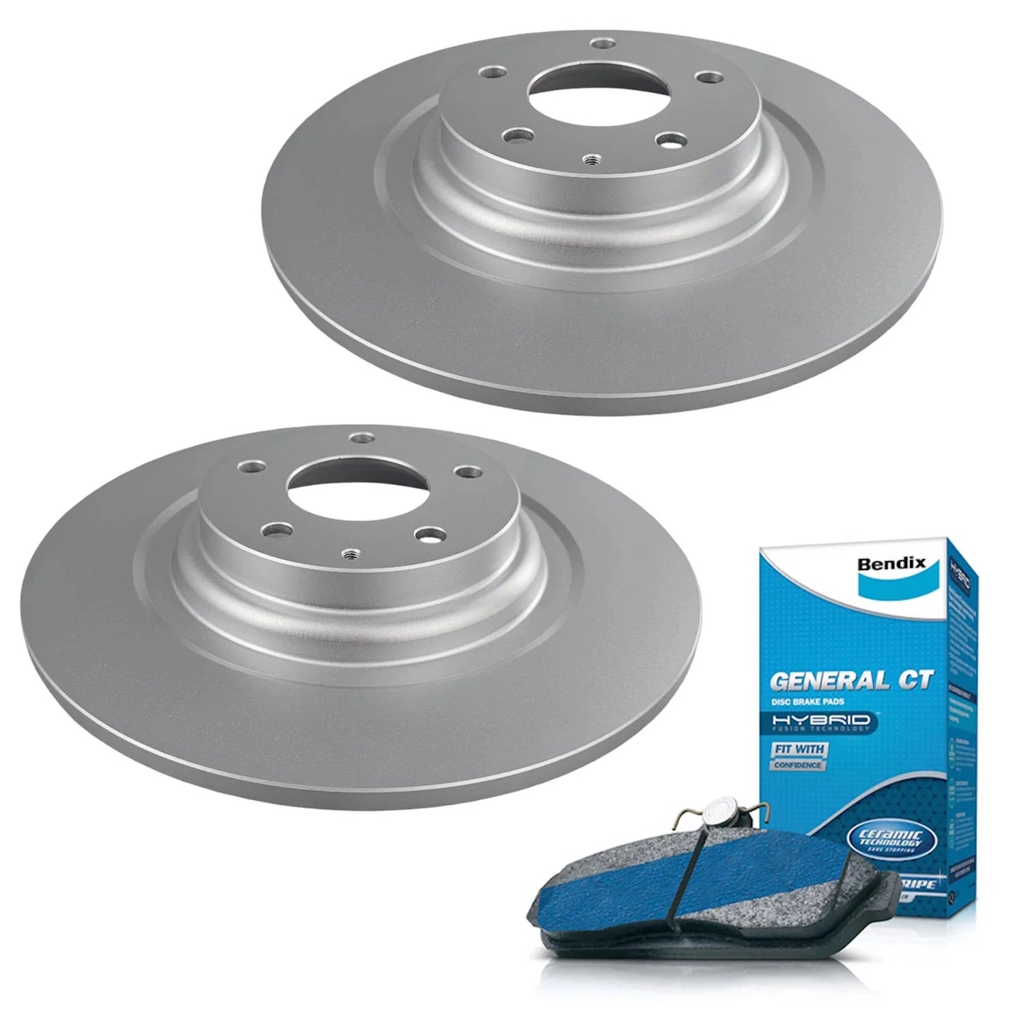 Bendix Rear Brake Pads and Rotors for Mazda CX-8 (2017–2023)