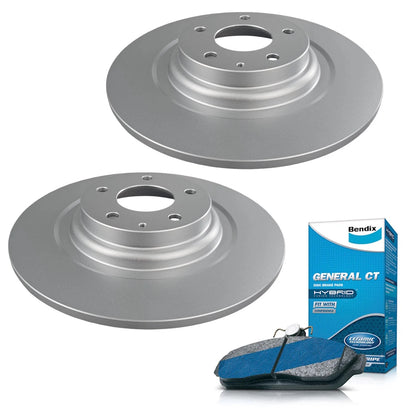 Bendix Rear Brake Pads and Rotors for Mazda CX-8 (2017–2023)
