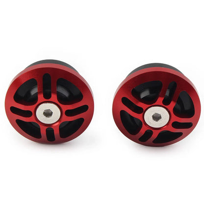 Red Frame Hole Cover Plug Cap for KAWASAKI Ninja 250 400 Z400 (2018-2020)