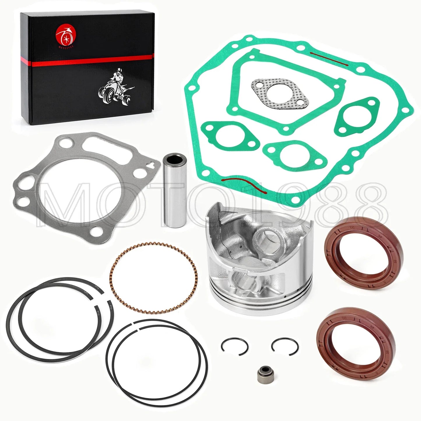 Piston Rings Seals Engine Rebuild Kit for YDRA Golf Cart