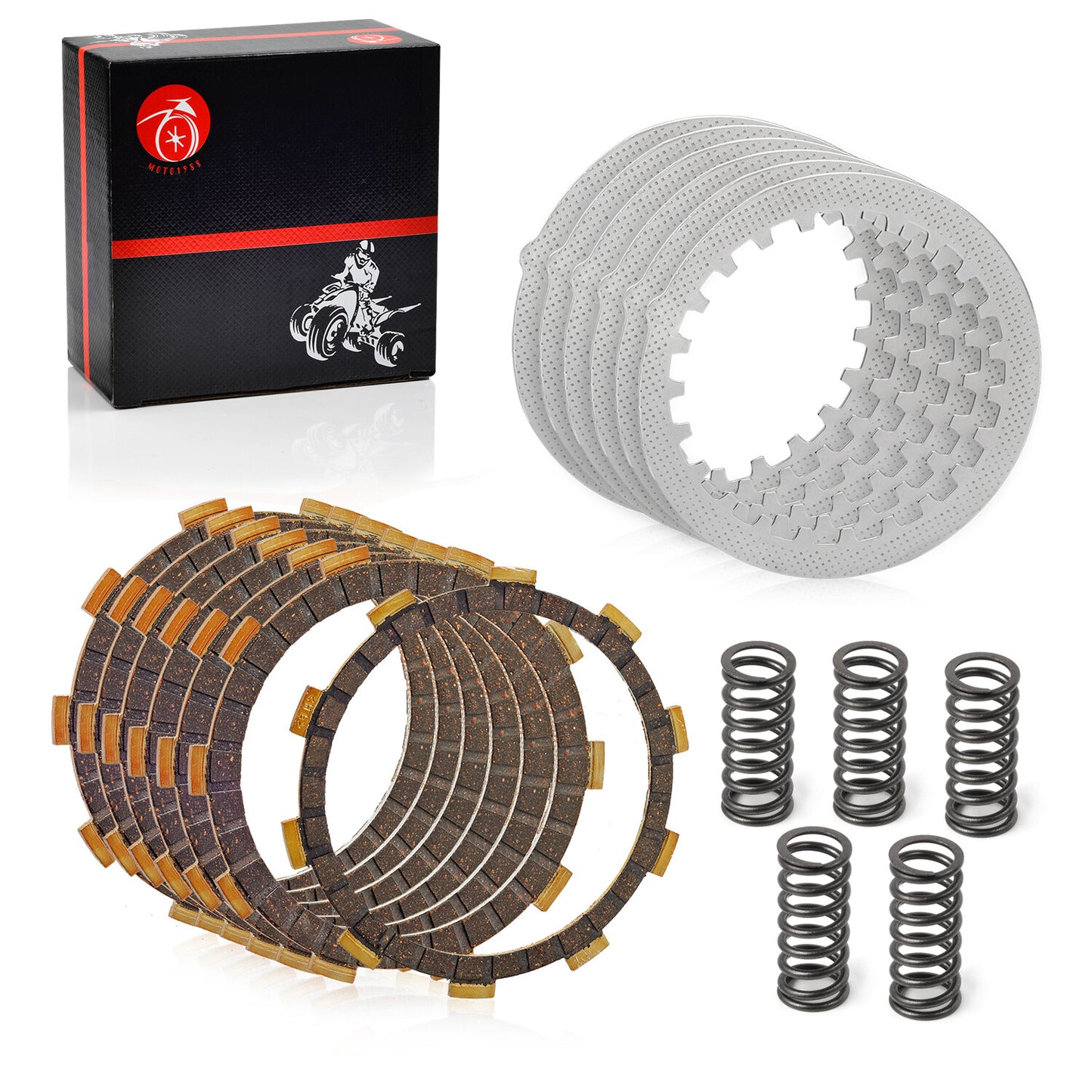 Heavy Duty Clutch Kit with Springs and Gasket for Yamaha Blaster YFS200 (1988–2006)