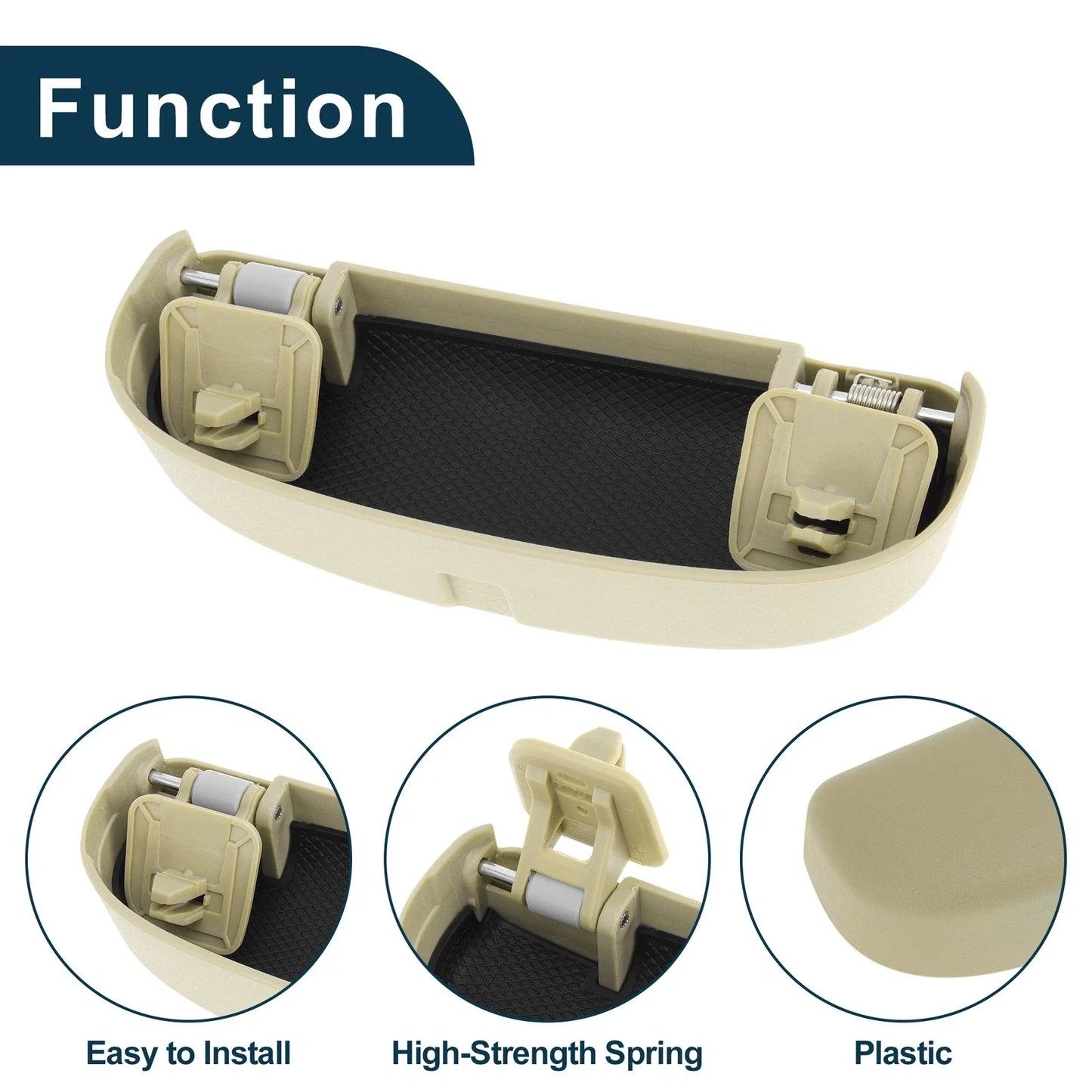 Sunglasses Case for BMW X1 F48 Beige (2016-2024)
