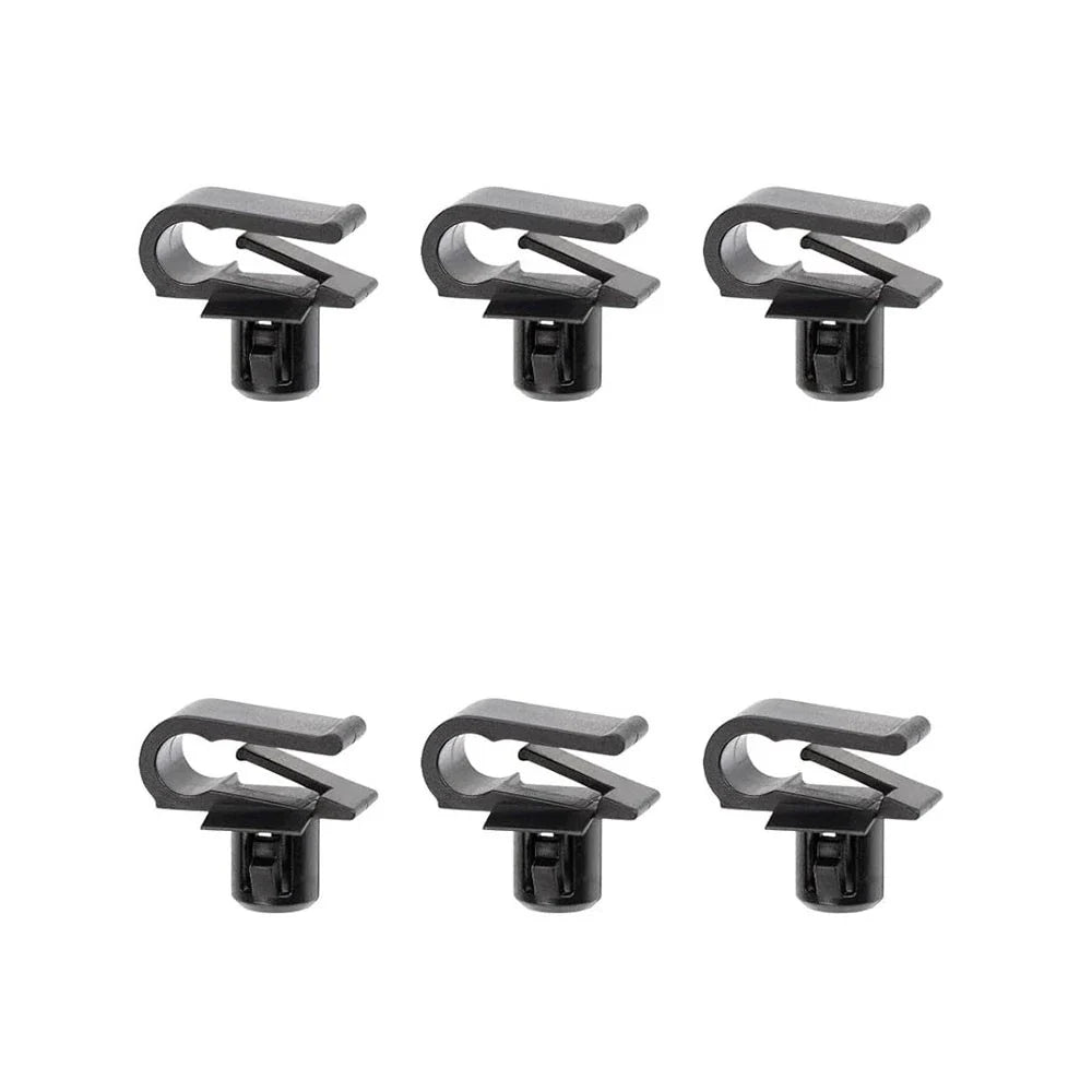 6 x Front Bumper Mesh Grille Fastener Clips for Mercedes-Benz C230 (2003-2007)