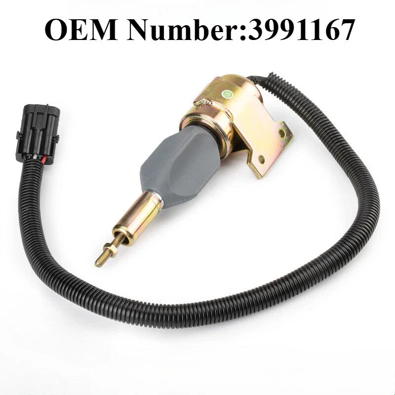 Fuel Shut Off Solenoid for Cummins 4BT (1984–1998)