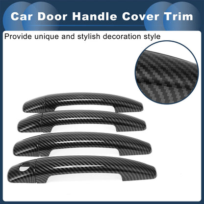 Car Door Handle Cover Trim for Chevy Malibu (2013–2015) Black